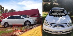 HURTARON UN AUTOMÓVIL EN CARLOS ANTONIO LÓPEZ