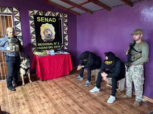 Desmantelan base de microtráfico en Ciudad del Este