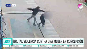 Brutal agresión contra una mujer en Concepción