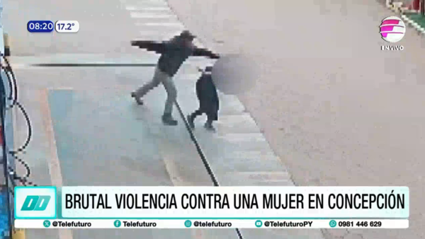Brutal agresión contra una mujer en Concepción