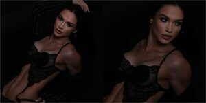 Popular / (GALERÍA) ¡Doña de pelotero hizo hervir las redes sociales con sus fotos en lencería!