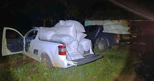 Diario HOY | Interceptan camionetas repletas de marihuana en Amambay: destino final era Brasil