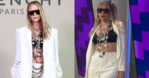 Diario HOY | Carmiña Masi, inspirada en look futurista de Charlize Theron en París