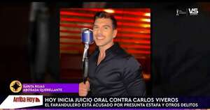 La Nación / Piden 8 años de cárcel para el farandulero Carlos Viveros por estafa