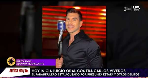 La Nación / Piden 8 años de cárcel para el farandulero Carlos Viveros por estafa