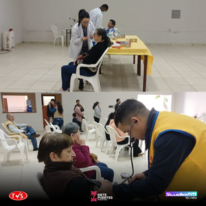 GRAN JORNADA DE ATENCIÓN MÉDICA GRATUITA EN EL CLUB DE LEONES DE ENCARNACIÓN - «TVS DIGITAL»