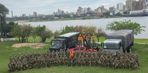 Armada Paraguaya suma 60 nuevos bomberos forestales al combate contra incendios - ADN Digital