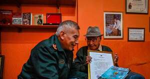 Diario HOY | Don Virgilio Dávalos, héroe del Chaco, celebró sus 111 años