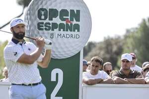 Alcaraz, en el Abierto de España de golf - Tenis - ABC Color