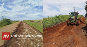 NVA. ALBORADA: MUNICIPALIDAD REACTIVA TRABAJOS VIALES PARA MEJORAR ACCESOS