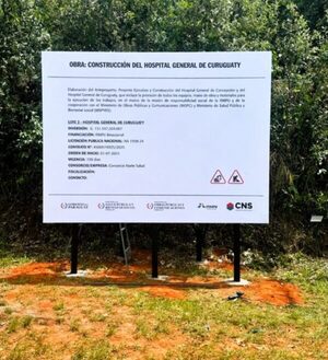 Nuevo Hospital General de Curuguaty beneficiará a más de 270 000 personas