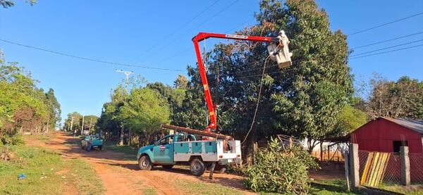 Zonas donde la ANDE hará cortes programados de energía mañana - Nacionales - ABC Color