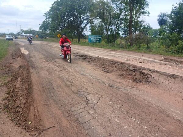MOPC agenda obras para San Pedro, pero se “olvida” de las rutas asfaltadas destruidas - Nacionales - ABC Color