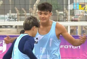 Comienzo guaraní agridulce en el mundial de voley playa sub 18 - La Tribuna
