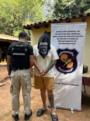 Capiatá: operativo antidrogas deja un detenido - Policiales - ABC Color