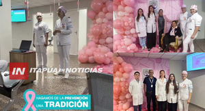 EL HOSPITAL GENERAL DE ITAPÚA SE SUMA AL OCTUBRE ROSA