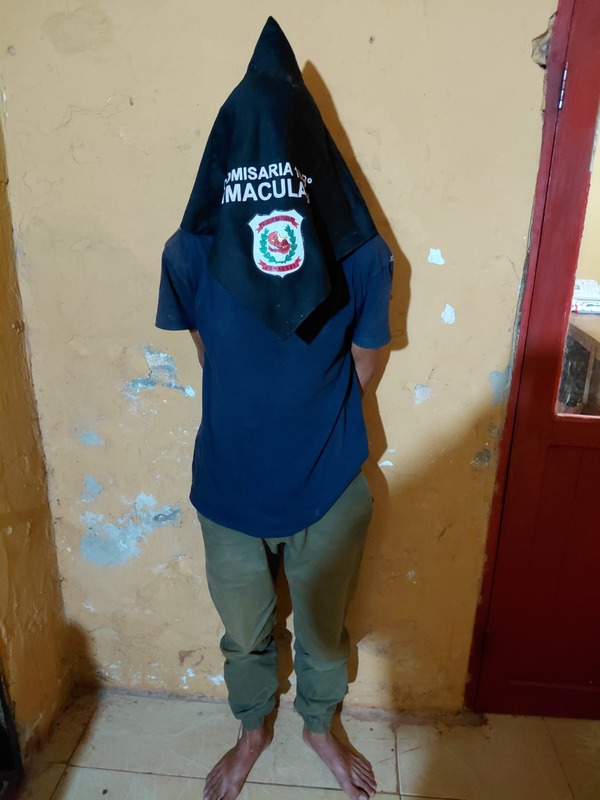 Aprehenden a joven por violencia familiar en el barrio Inmaculada de Concepción - Concepción al Día