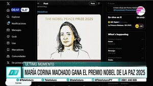 María Corina Machado gana el Premio Nobel de la Paz 2025
