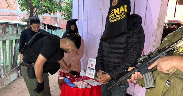 La Nación / Combate al microtráfico: desmantelan punto de venta en Concepción