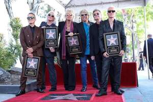 Def Leppard recibe estrella en el Paseo de la Fama de Hollywood junto a Jon Bon Jovi - Mundo - ABC Color
