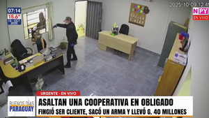 Delincuente se alzó con G. 40 millones tras asalto a cooperativa en Itapúa