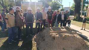 Inician obras de readecuación de la Plaza Curupayty en la Urbanización San Miguel