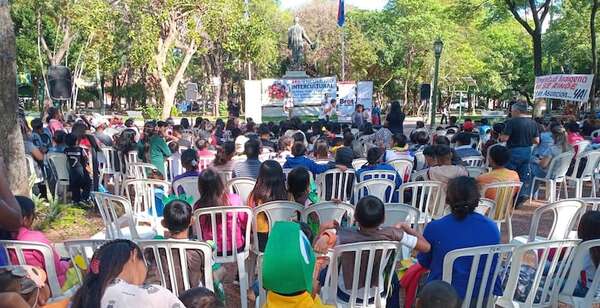 Tierras y mejores condiciones de escuelas, piden niños indígenas durante encuentro - Nacionales - ABC Color