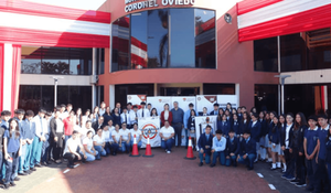 Municipalidad de Coronel Oviedo lanza campaña de educación vial - Noticiero Paraguay