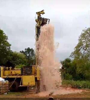 Nuevo pozo pone fin a prolongado problema de falta de agua en Acahay - Nacionales - ABC Color