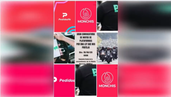 Conductores de plataformas exigen ley de protección y marcharán el 15 de octubre