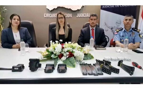Caaguazú implementa el Sistema de Tobilleras Electrónicas