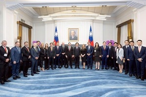 Presidente de Taiwán recibe a delegación parlamentaria paraguaya - ADN Digital