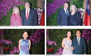 Taiwán y Paraguay celebraron el Doble Diez con una recepción