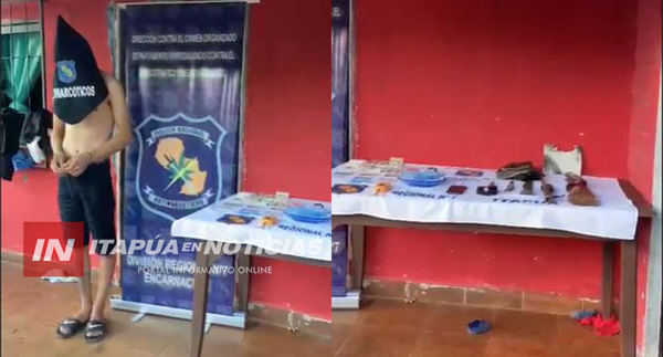 INCAUTAN DROGAS Y ARMAS TRAS ALLANAMIENTO EN SAN JUAN DEL PNÁ.
