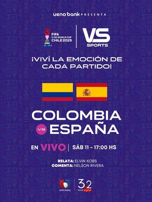 SUB 20: ¡Unicanal transmite este sábado Colombia vs. España! | Unicanal
