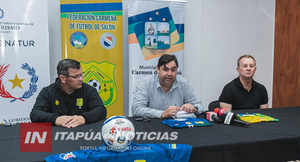 TODO LISTO EN CARMEN DEL PNÁ. PARA RECIBIR EL NACIONAL C17 DE FÚTBOL DE SALÓN