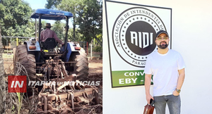 YATYTAY RECIBIÓ IMPORTANTE APORTE DE LA EBY PARA LA PRODUCCIÓN