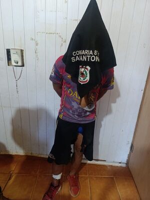 Aprehenden a hombre por resistencia en el barrio San Antonio - Concepción al Día