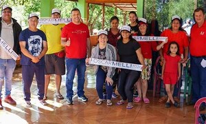 Oscar Melli mantuvo una importante reunión con pobladores de Colonia La Fortuna | DIARIO PRIMERA PLANA
