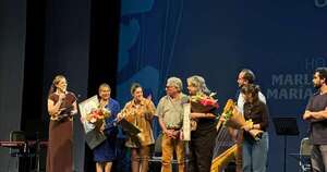 La Nación / Marlene Sosa y Ana Scappini recibieron el Premio Óscar Trinidad