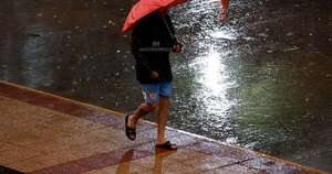 La Nación / Meteorología emite aviso de lluvias intensas con tormentas eléctricas