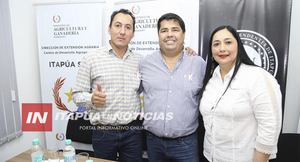 INTENDENTE DE NVA ALBORADA DESTACA APORTE PARA FORTALECER LA PRODUCCIÓN
