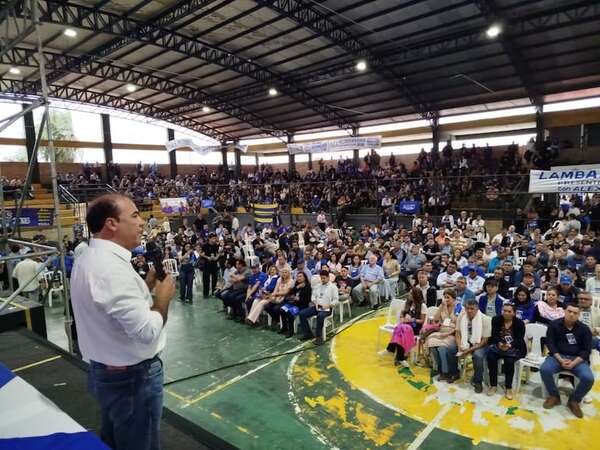 “Este es el inicio de la unidad de toda la oposición”, dice presidente del PLRA durante convención  - Política - ABC Color