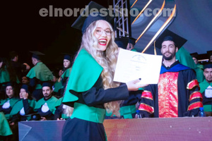 En Majestic Hall de Sanga Puitã, se realizó Colación de Grado 2025 de la Carrera de Medicina en Universidad Central del Paraguay  - El Nordestino