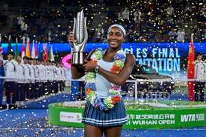 Coco Gauff, campeona en Wuhan - Tenis - ABC Color