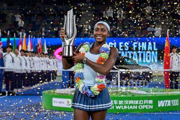 Coco Gauff, campeona en Wuhan - Tenis - ABC Color