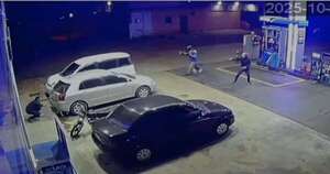 Diario HOY | Policía frustra asalto y se enfrenta a tiros con ladrones en un surtidor