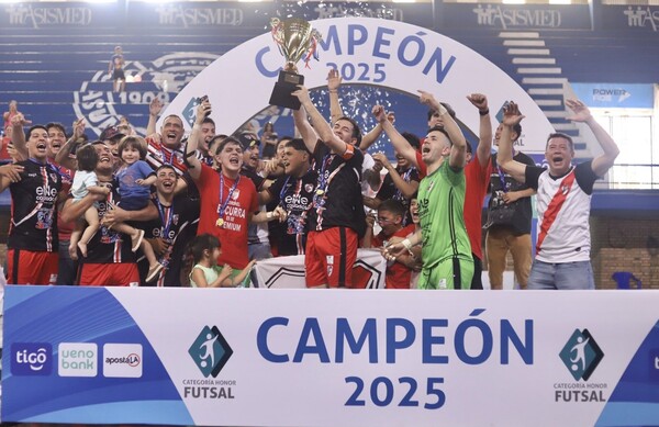 En final única Escurra vence a Santaní y gana la categoría de honor de futsal FIFA - La Tribuna