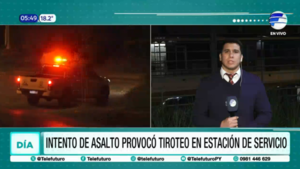 Capiatá: Policía frustra asalto en estación de servicio