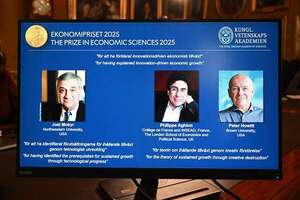 Joel Mokyr, Philippe Aghion y Peter Howitt ganan el Premio Nobel de Economía 2025 - Mundo - ABC Color